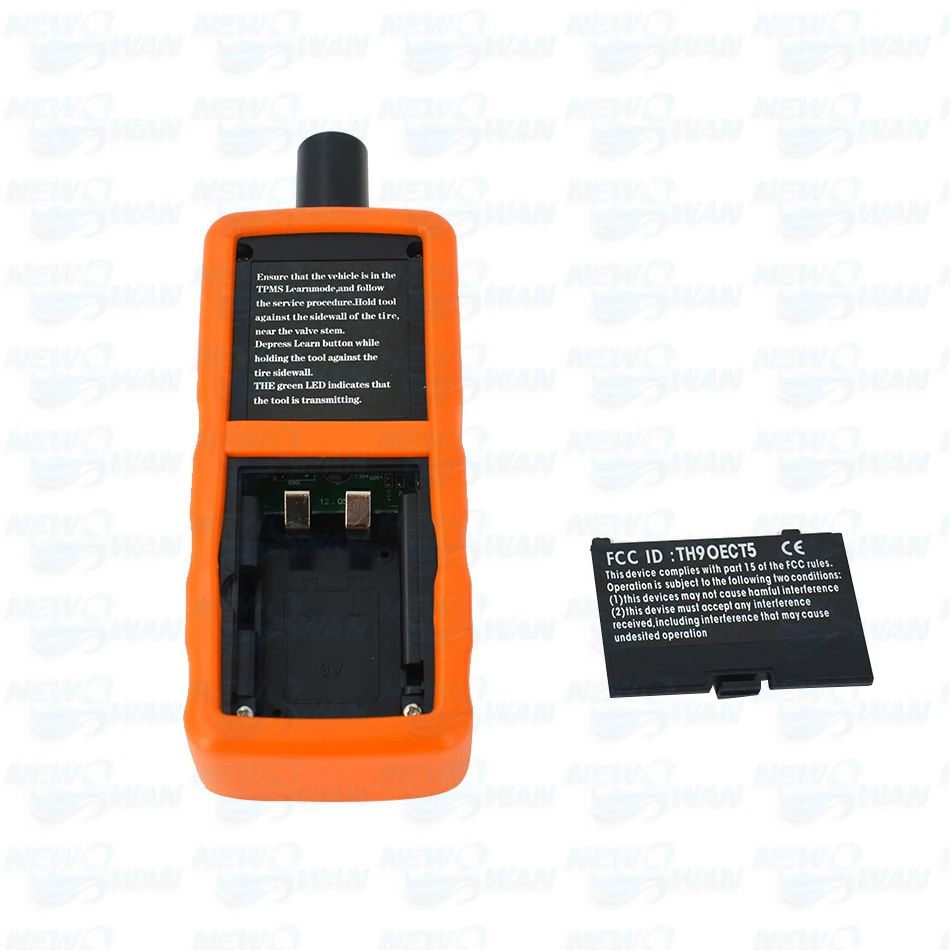 Новый профессиональный инструмент для сброса датчика контроля давления в шинах автомобиля TPMS + 12В цифровой тестер аккумулятора и диагностический метр.