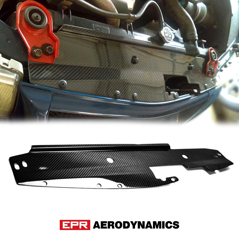 

Bodykits For Mitsubishi Evolution EVO 5 6 Carbon Fiber Cooling Panel Glossy Fibre Engine Cover Racing Auto Body Kit Trim