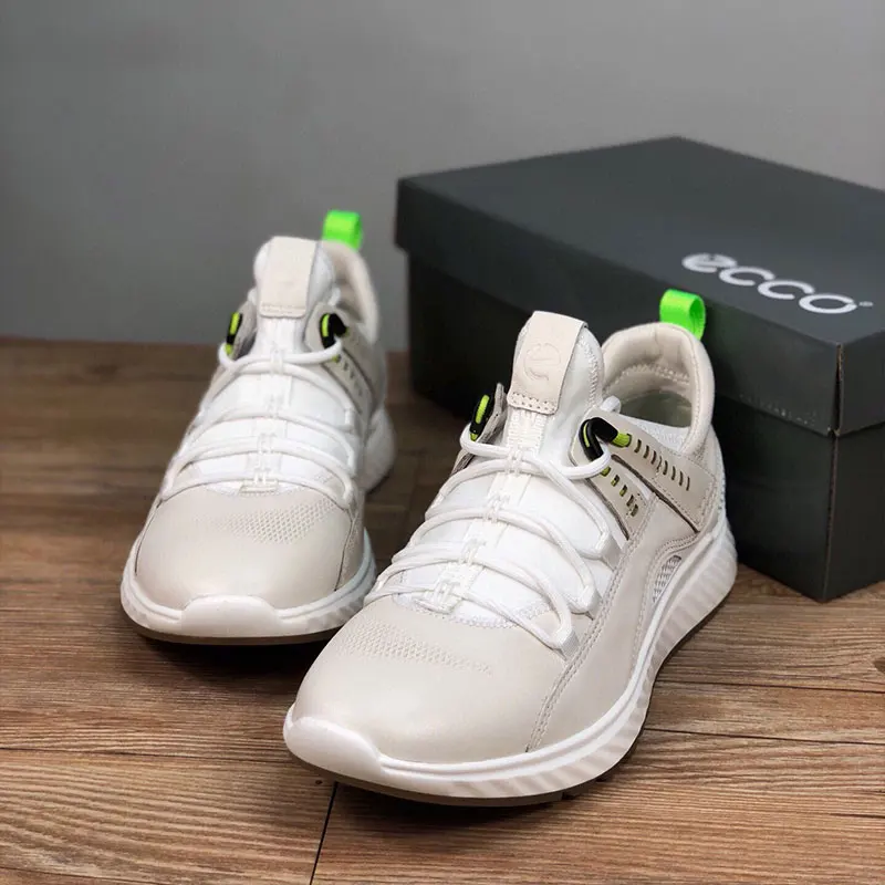 

High Quality Autumn Golf Shoes Authentic Leather Breathable Golf Sneakers for Mens White Soft Bottom Golf Trainers for Mens
