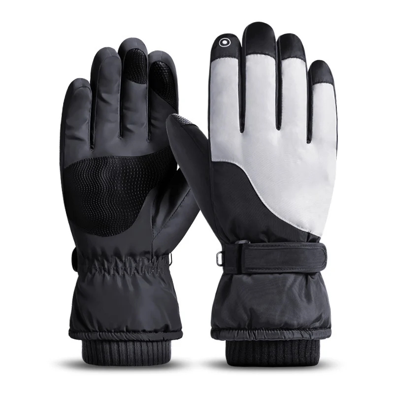 

Men Women Winter Touchscreen Gloves Winter Windproof Warm Cycling Gloves Unisex Waterproof Motorcycle Snow Mittens