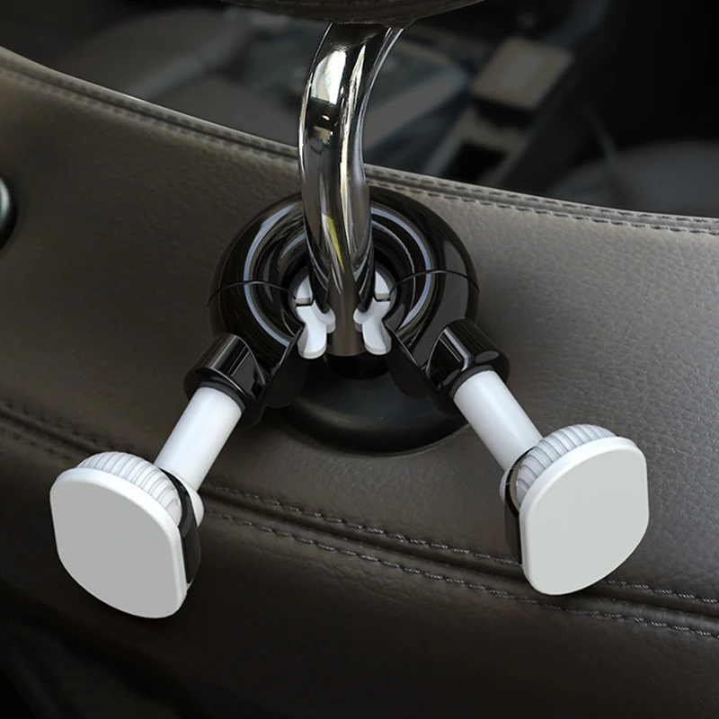 

Catoon Style Car Seat Back Hooks Hangers Organizer Universal Headrest Mount Storage Hooks House Storage Clip