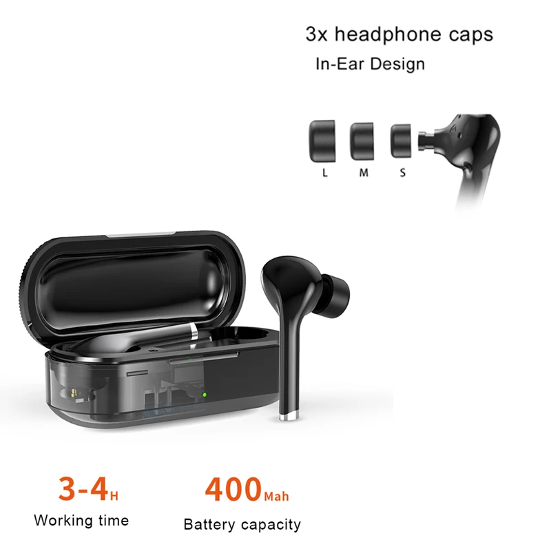 

LIGE New Bluetooth V5.0 Earphones Wireless Headphones With Microphone Sports Waterproof Stereo Earbuds Noise Cancelling Headset