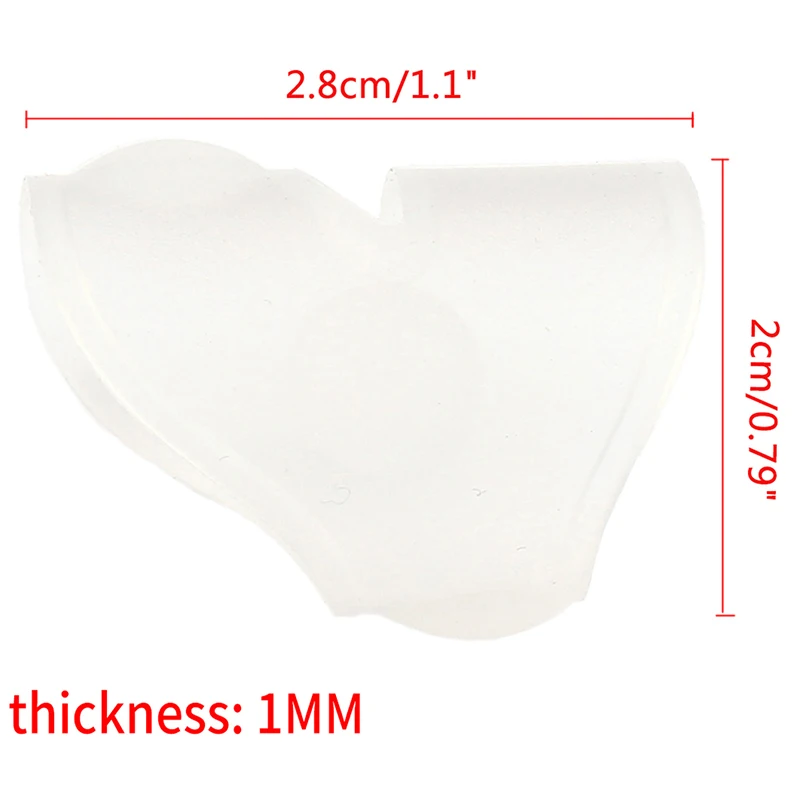 

2pc Invisible Ingrown Toe Nail Treatment Elastic Straightening Clip Brace Pedicure Tool Silicone Ingrown Toenail Correction Tool