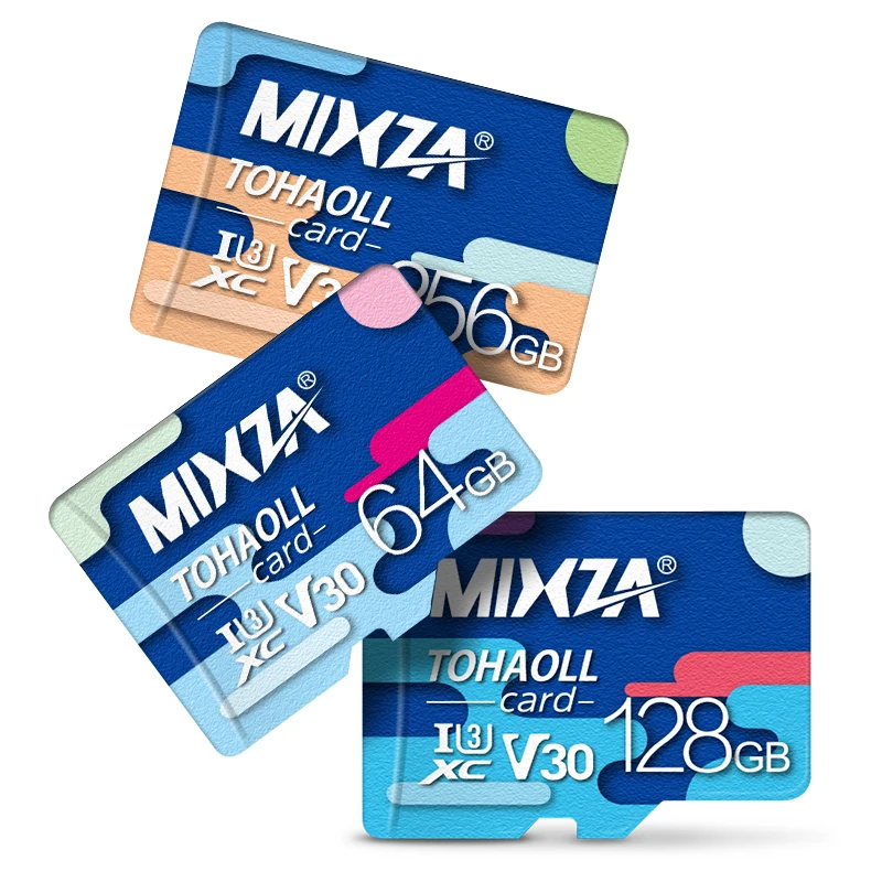 MIXZA BF оригинальный слот для карт памяти 256 ГБ 128 Гб 64 U3 80 МБ/с. 32 sd карта Class10 UHS 1 флеш