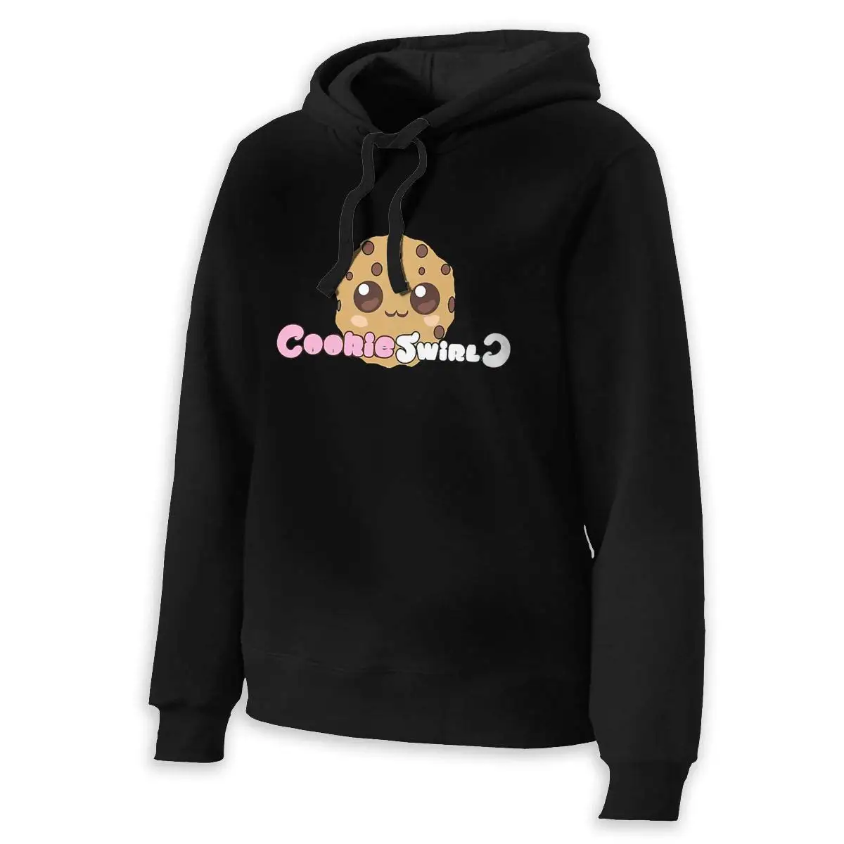 TSDFC Женская толстовка с длинным рукавом Женские топы черная капюшоном| |