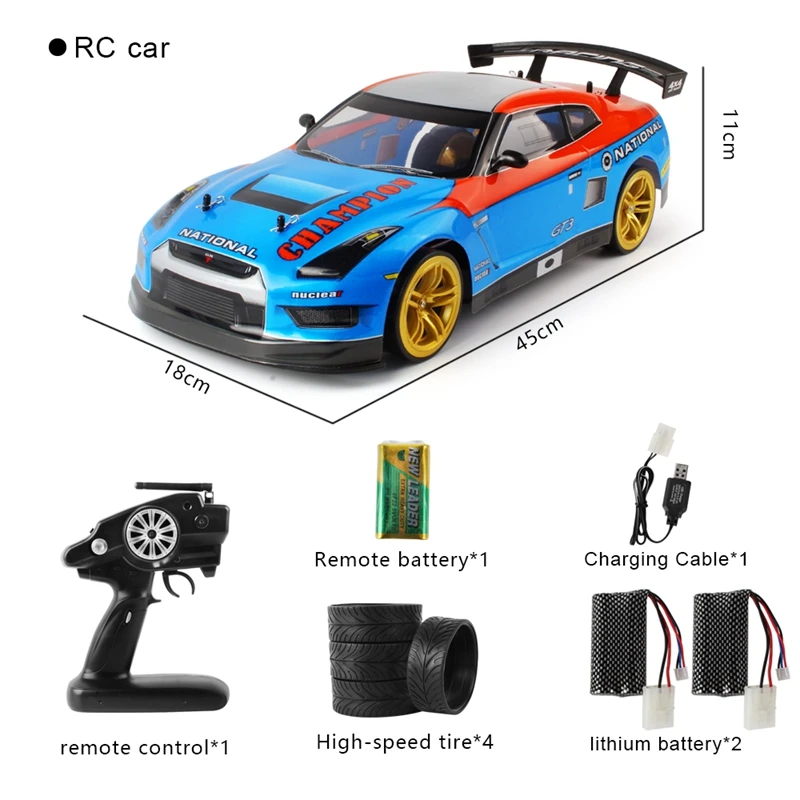 

RC Car 4WD Drift Racing Car Championship 2.4G Off Road Radio Remote Control Vehicle Electronic Hobby Toys