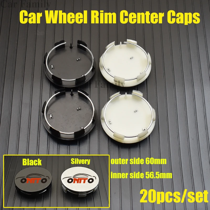 

Dustproof 60mm 6cm Car Rims Wheel Hub Center Caps Emblem Covers fit for 207/301/308/309/408/508/807/2008/3008/4007 20pcs/set