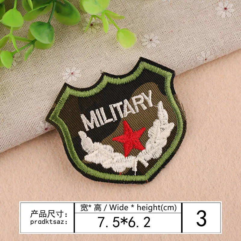 YX015-3 Вышитые военные нашивки полоса тактические нашивки на рюкзаке авиационный медик нарукавная повязка с крестом военные нашивки для поднятия боевого духа - Цвет: YX015-3