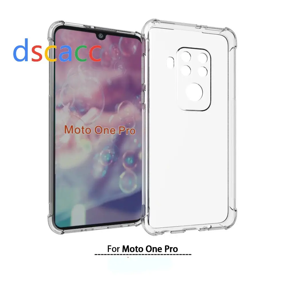 DSCACC воздушная подушка шок ТПУ Кнопка чехол для Moto one Pro G7 Z4 Play P40 P30 Note One Power E5 100