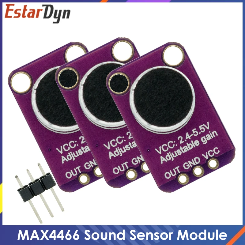 gy-max4466-модуль-усилителя-микрофона-electret-max4466-с-регулируемым-коэффициентом-усиления-для-arduino
