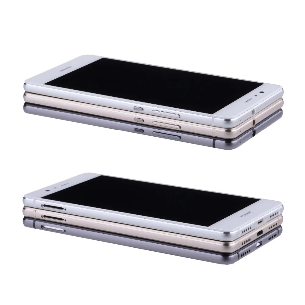 Дисплей для HUAWEI P9 Lite VNS-L31 L21 L19 L23 LCD в сборе с тачскрином на рамке 5.2'' черный белый золото