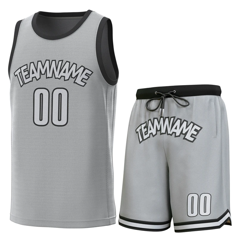 Custom Basketball Outfits Personalized Stitched Team Name/Numbers Breathable Soft Sports Uniform for Men/Boys Birthday Gift