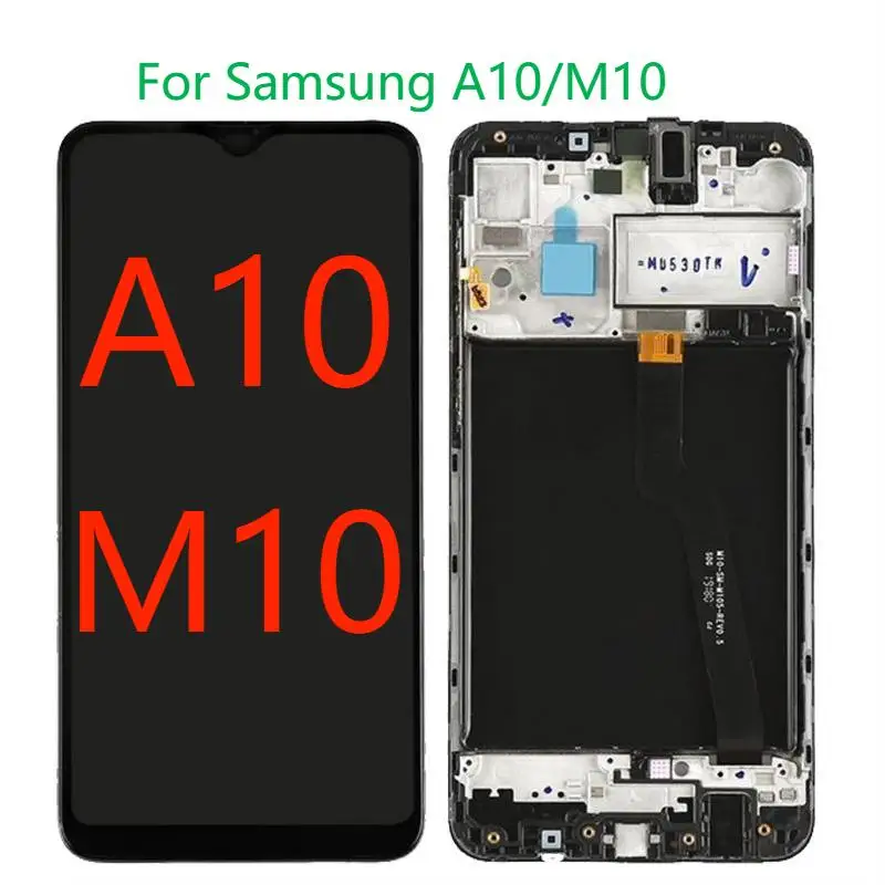 

Original 6.2" LCD For Samsung Galaxy A10 A105 M10 SM-A105F A105F/DS Display With Frame Touch Screen Assembly