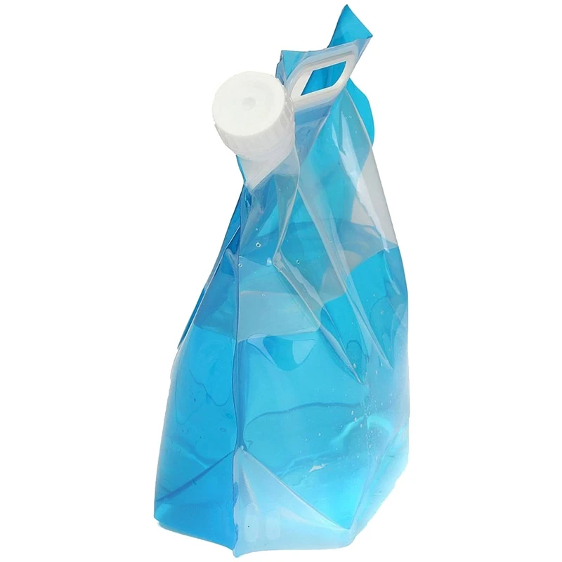 Складная водная канистра 5л для кемпинга на открытом воздухе складная питьевая