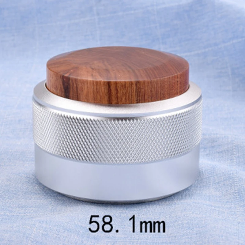 

Coffee Tamper with Palm Elastic Force Stainless Steel Anti-Bias Design 58.1mm