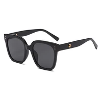 gm sunglasses 2021 new tide online celebrity big face slim black frame sunglasses female uv protection gm