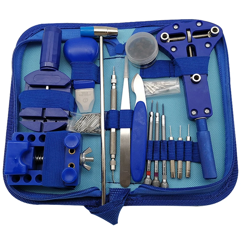 

watch repair tool kit hand presser spring bar adjustment link remover watch accessories dust cover opening strap movement