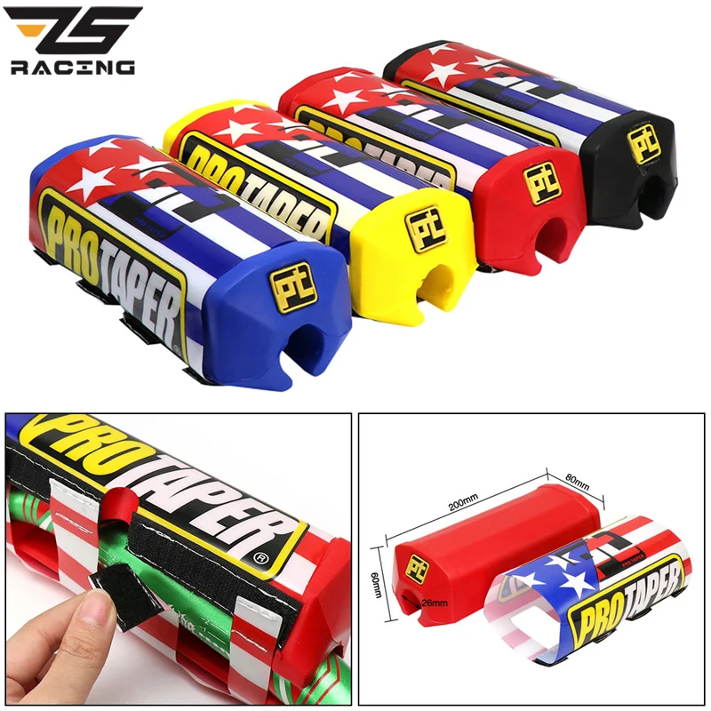 ZS гоночный синий полосатый 2 0 квадратный велосипедный захват для мотокросса