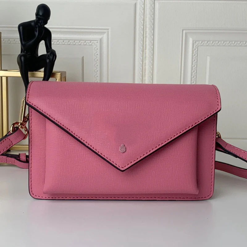 

Design retro cross pattern leather shoulder bag ladies new style multifunctional envelope bag fashion all-match diagonal bag