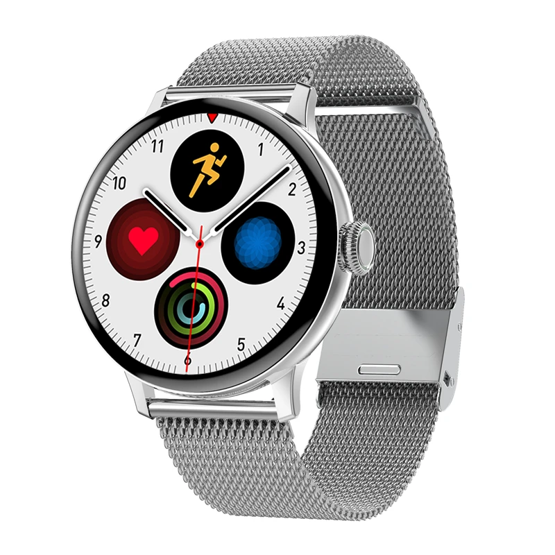 

DT2+ Smart Watch Women 1.19 inch Screen IP68 Waterproof Men's Watches Heart Rate Monitor Wireless Charger PK DT88 PRO