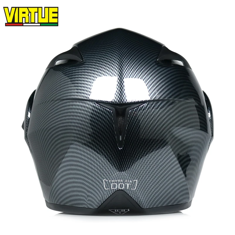 Новый мотоциклетный шлем с откидной крышкой двойной объектив внутренним