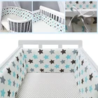 Детская кроватка, утолщенный бампер, цельная детская кроватка, подушка для защиты детской кроватки, декоративная детская кроватка для новорожденных