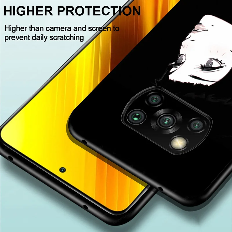 

Anime Sad Dark Girl For Xiaomi Poco C3 M3 M2 X3 NFC X2 F2 Pro F1 Mi Play Mix 3 A2 Lite A1 6 5 Phone Case