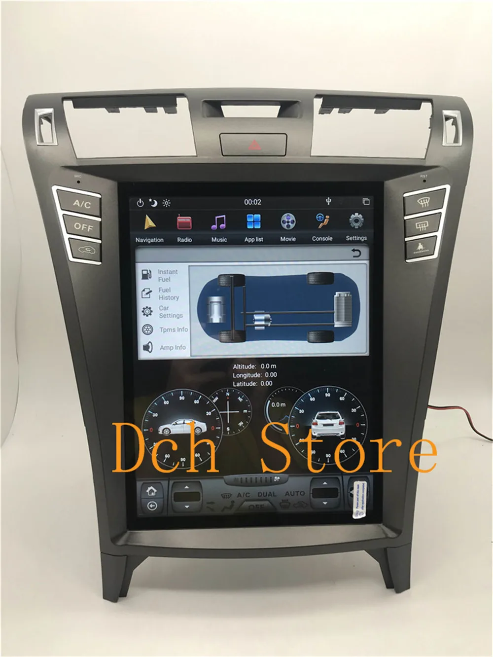Вертикальный tesla стиль Android 8,1 автомобильный DVD gps навигация для lexus LS LS460 LS600 2006-2012 carplay 4 Гб ram 32 ГБ rom HDMI AHD радио
