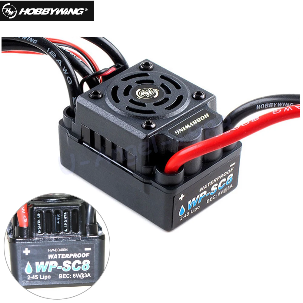 Водонепроницаемый регулятор скорости Hobbywing EZRUN WP SC8 120A бесщеточный ESC для