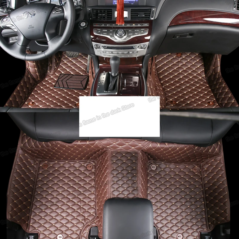 Lsrtw2017 кожаные автомобильные коврики для Infiniti Q70 Fuga M series 2011 2012 2013 2014 2015 2016 2017 2018 2019
