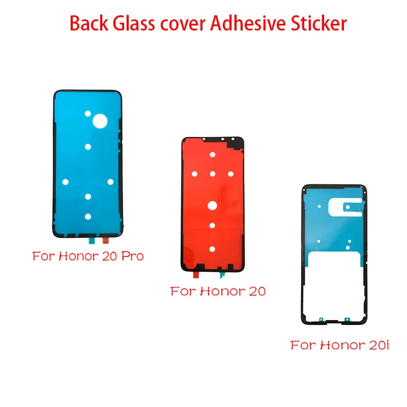 Задняя крышка батарейного отсека клейкая лента для Huawei Honor 9 10 8X 9X 20 20i 30 Pro Nova 4 3 P10 P20