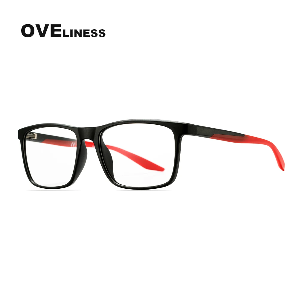 

Fashion men's eyeglasses frames Optical Glasses Frame for Men Myopia Prescription glasses male Square TR90 eyewear Spectacles