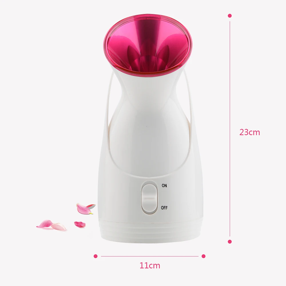 

Facial Steamer Nano Ionic Warm Mist Humidifier Atomizer for Face Sauna Spa Women Beauty Tools Moisturizing Face Spa Steamer