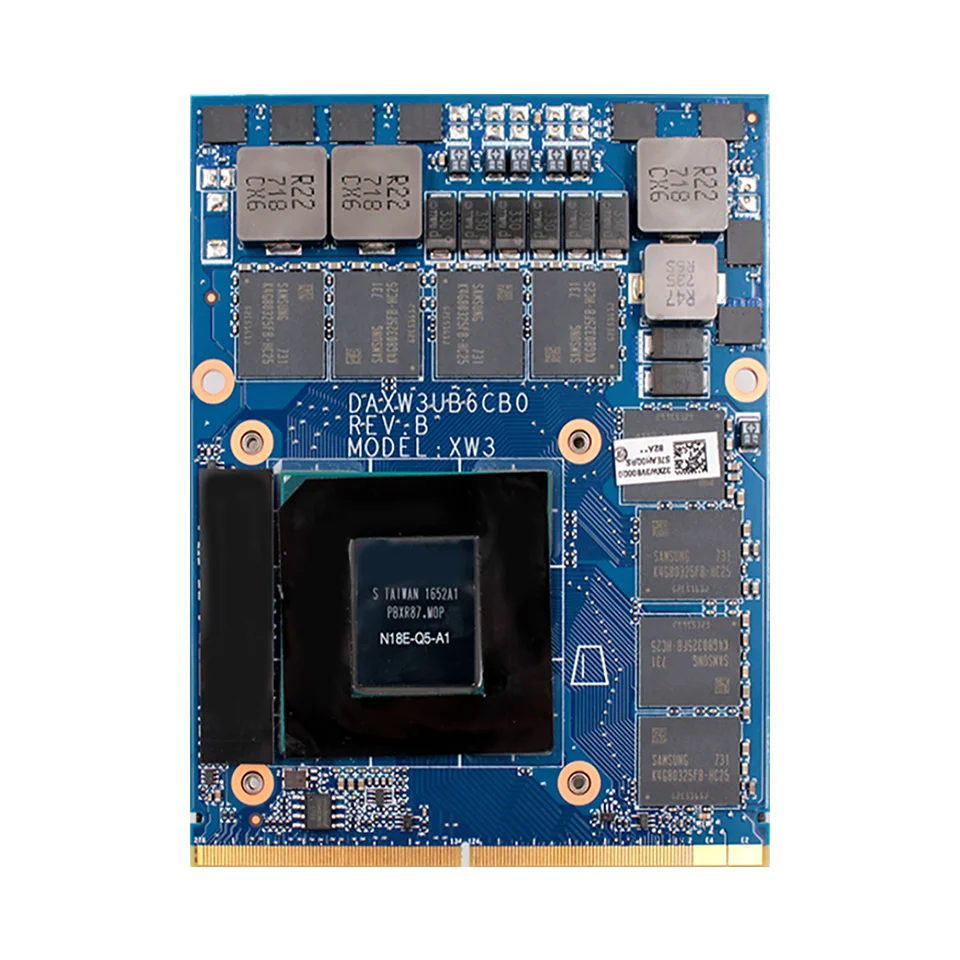 Квадро P5200M P5200 GDDR5 16 Гб Видео Графика карты N18E Q5 A1 с X скоба для HP Zbook17 G5 Мобильная