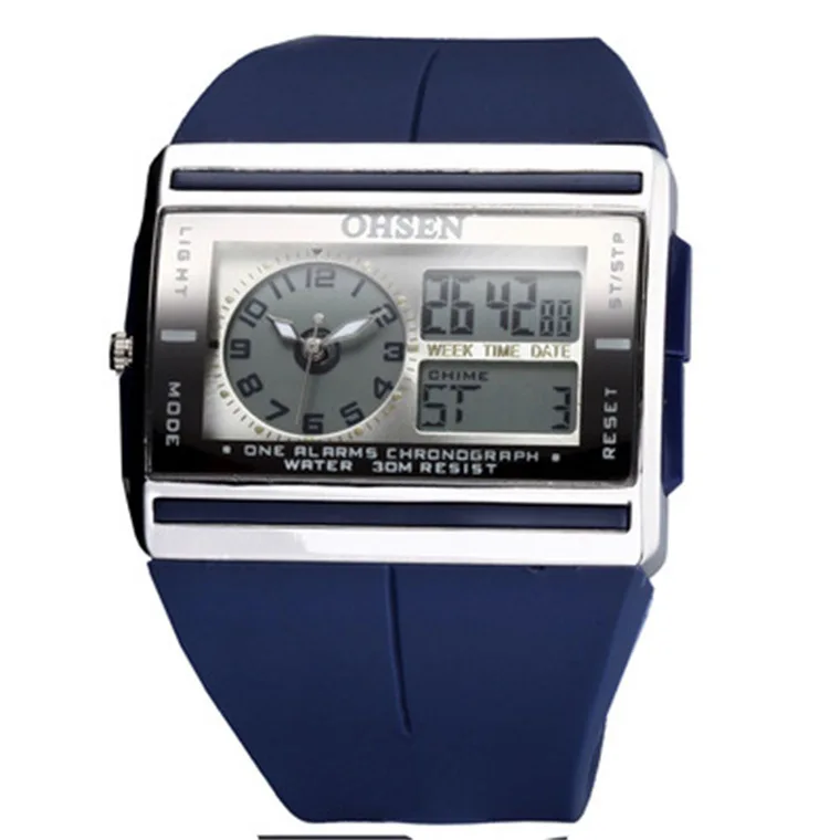 

OHSENAD0518LED dual-display luminous meter outdoor sports multifunctional water watch