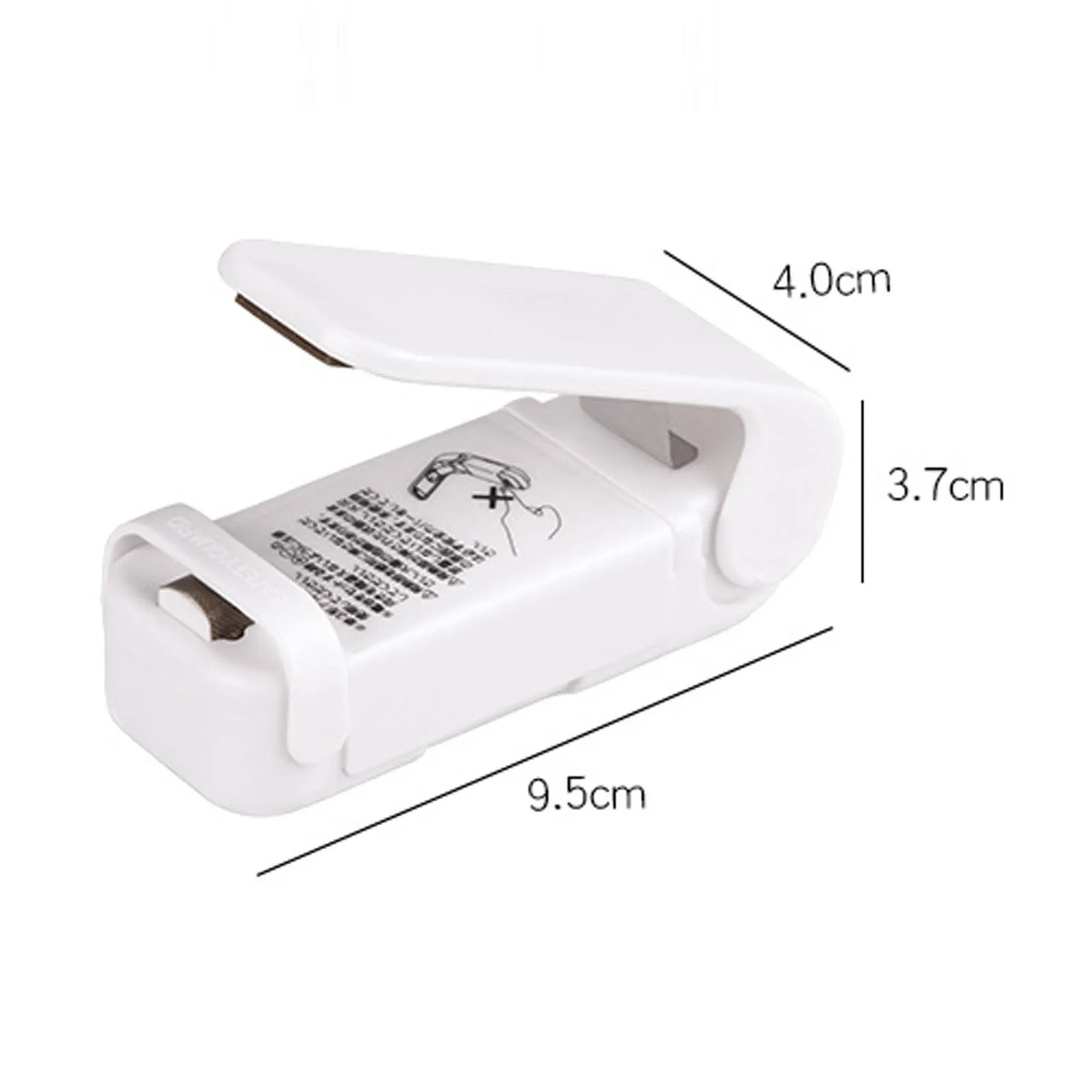 

3Pcs Portable Heat Sealer Plastic Package Storage Bag Mini Sealing Machine Handy Sticker And Seals For Food Snack Kitchen Tool