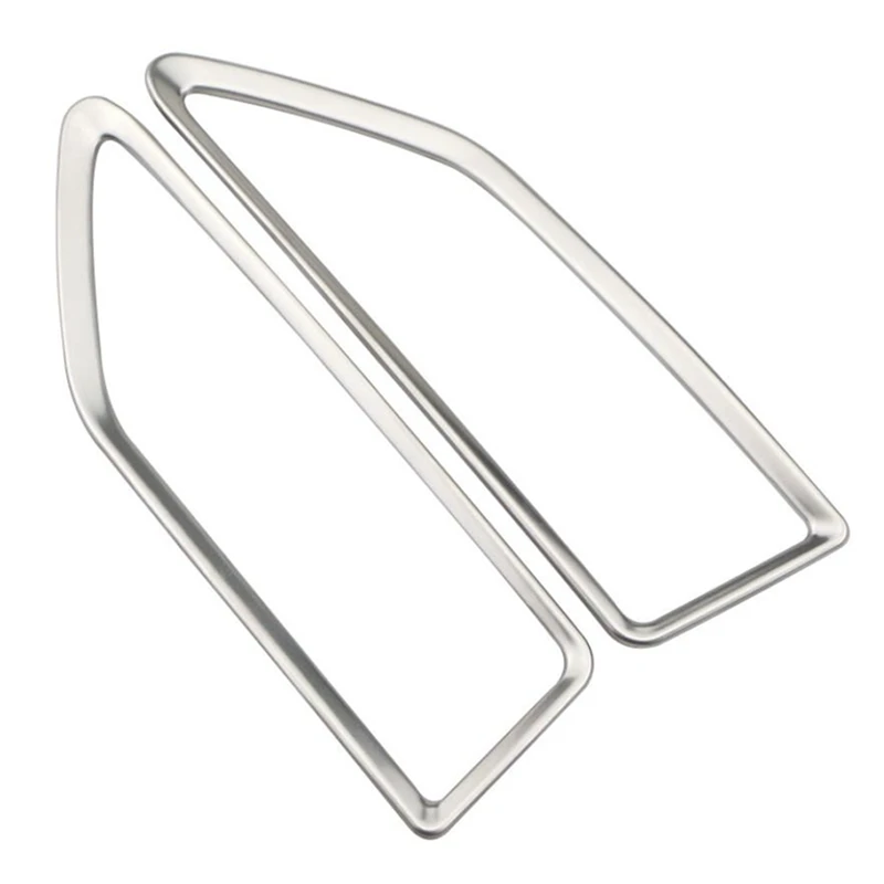 

Seabuy Stainless Steel For Ford Ranger Everest Endeavor 2015+ Middle Dashboard Air Outlet Vent Cover Trim Accessories
