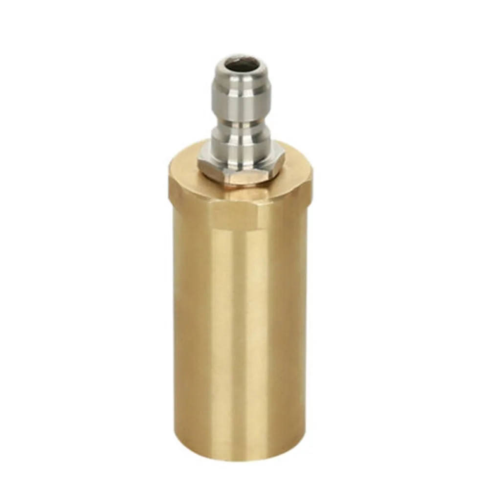 

Tool Nozzle Brass Car Vehicle Pressure Washer Rotating 1/4in Quick Connection