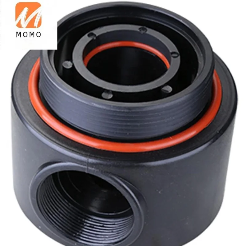

4 inch FRP Tank head with material and black colour for water treatment equipment F8802