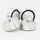 4 шт. 40x17 мм колонки для усилителя звука, шипы для колонок, серебряное кольцо, коврики для машины