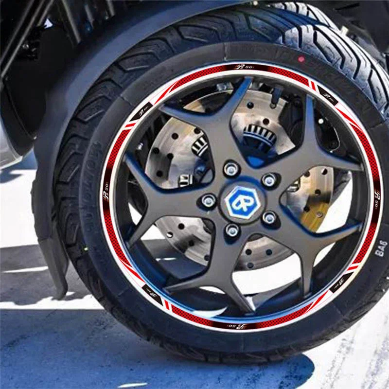

Motorcycle Special Modification Creative Wheel Paste Hub Rim Decorative for Piaggio Mp3 500
