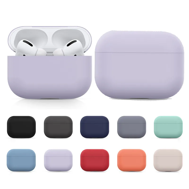 Силиконовый чехол для Airpods Pro беспроводной Bluetooth apple airpods pro наушников Air Pods 3