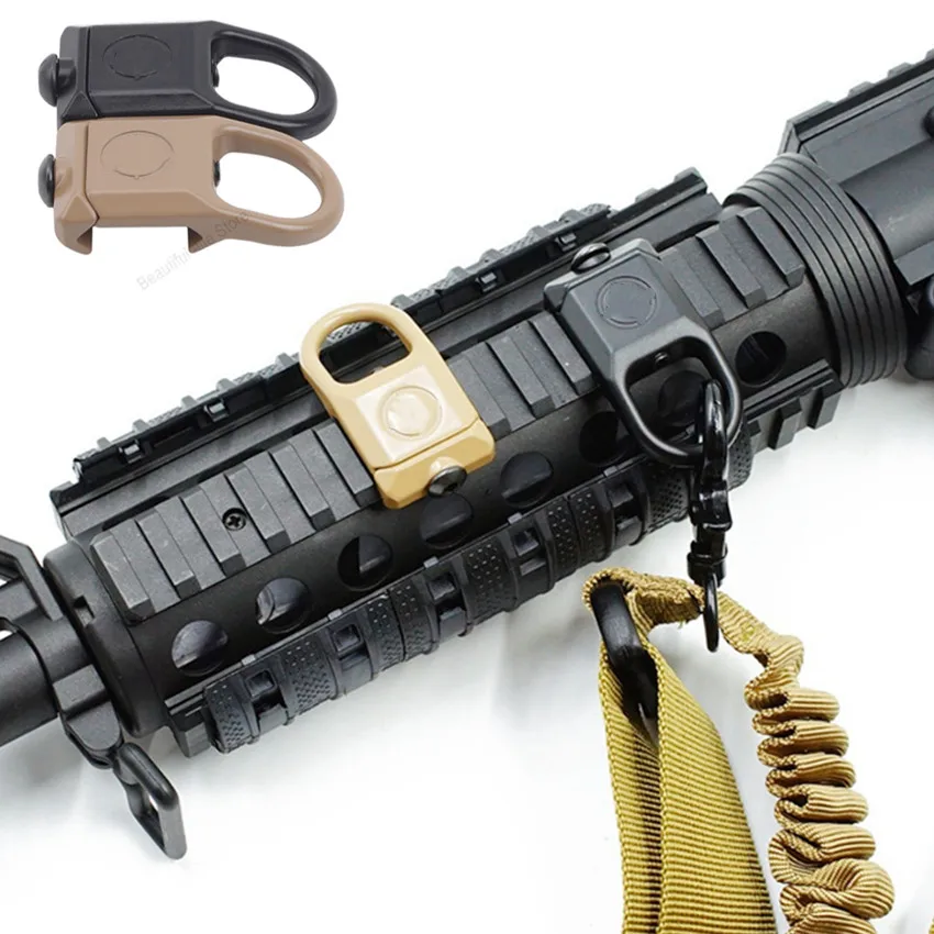 

1Pc Tactical Quick Detach RSA-GBB Buckle Rifle Sling Swivel Hook Mount Adapter Fit 20mm Hunting Airsoft Rifle Gun Accessories