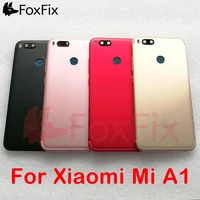 back housing for xiaomi mi a1 battery cover rear door case chassis replace for xiaomi mi a1 battery cover blackgoldpinkred
