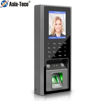 2 8inch 300 face recognition 3000 fingerprint capacity with 125khz rfid card access control time attendance for door lock system