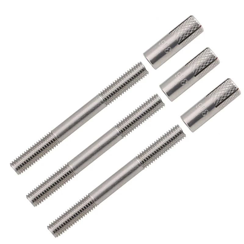 

M6-M12 316 stainless steel invisible diaphragm bracket accessories extra long expansion screw fixed wall bracket 1PCS