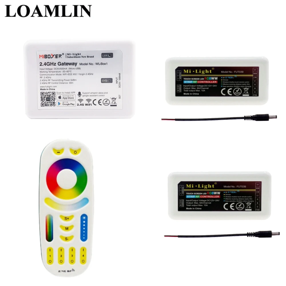 Светодиодный пульт управления 2 4G Wifi Ibox2 управление RGBWW Box Для RGB/RGBW/RGBWW/RGB + CCT