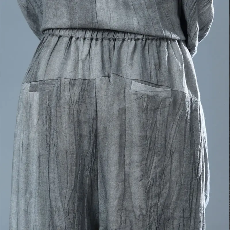 

XITAO Patchwork Pullover Women Set 2020 Summer Casual Fashion New Style Temperament O Neck Batwing Sleeve Women Clothes ZYQ4328