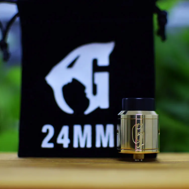 

2019 new Goon 25 style 24mm diameter rebuildable tank goon rda in copper/brass with polishing