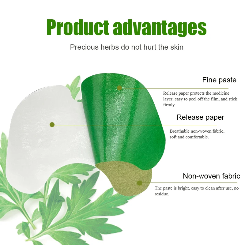 

24PCS Warm Wormwood Extract Analgesic Patch Knee Joint Ache Pain Relieving Sticker Rheumatoid Arthritis Medical Plaster